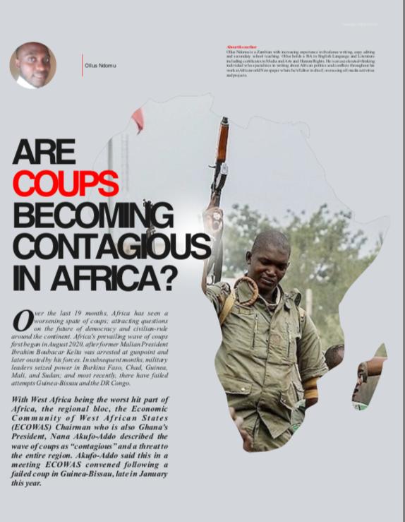TRENDS: ARE COUPS BECOMING CONTAGIOUS IN AFRICA?