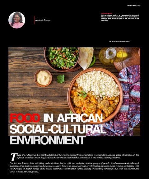FOOD IN AFRICAN SOCIAL-CULTURAL ENVIRONMENT 