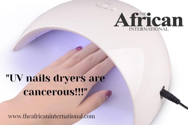 UV Nail dryers are cancerous