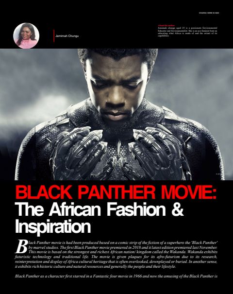 BLACK PANTHER MOVIE: The African Fashion &  Inspiration