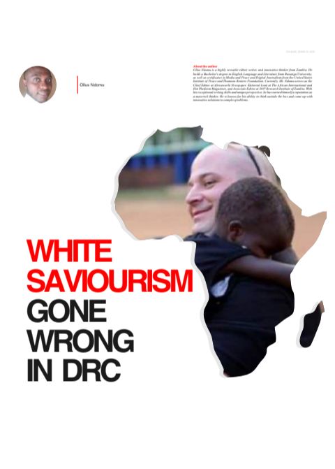 WHITE SAVIOURISM GONE WRONG IN DRC