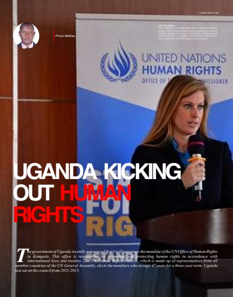 UGANDA KICKING OUT HUMAN RIGHTS
