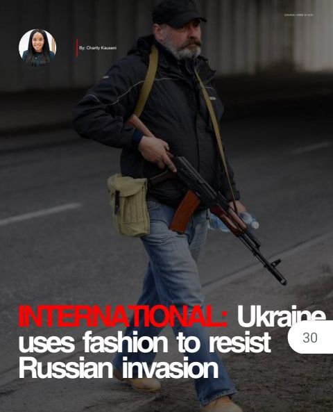 Ukrainians use fashion to resist Russian invasion