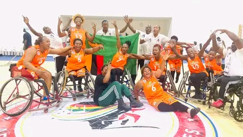 IWBF Africa: Zambia 14 – Ghana 11 in women’s Basketball wheelchair competition