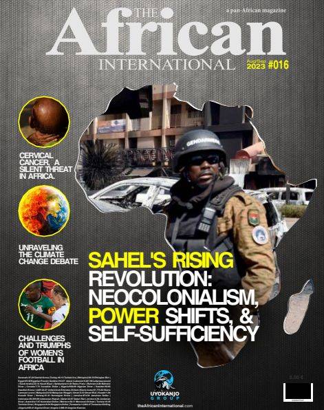 EDITOR’S NOTE-The African International Magazine-July, August ed