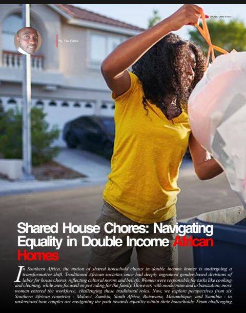Shared House Chores: Navigating Equality in Double Income African Homes