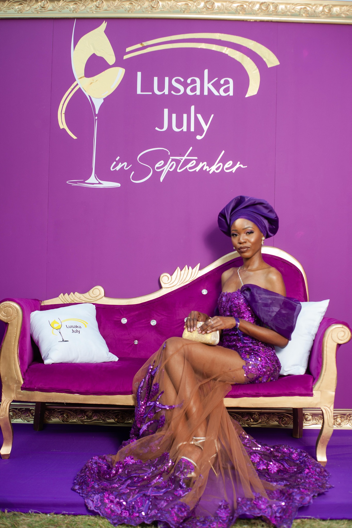 A purple fever with Lusaka July
