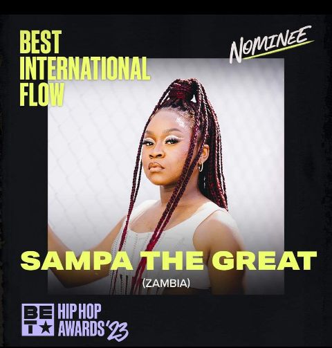  Zambia’s Sampa The Great  nominated for a BET Awards