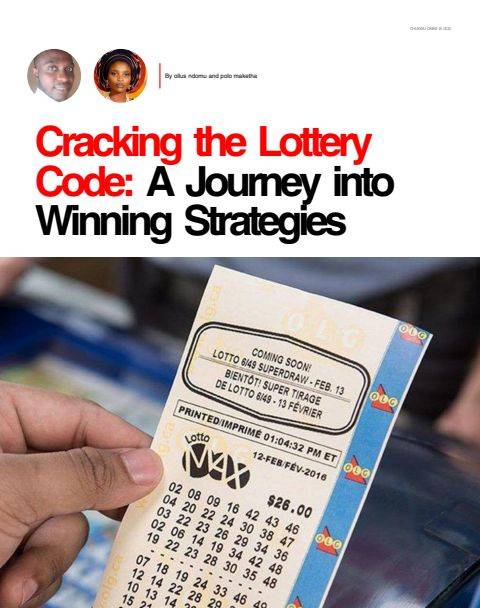 Cracking the Lottery Code: A Journey into Winning Strategies