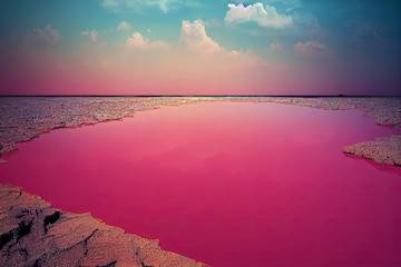  Lake Retba/ Pink Lake- Senegal